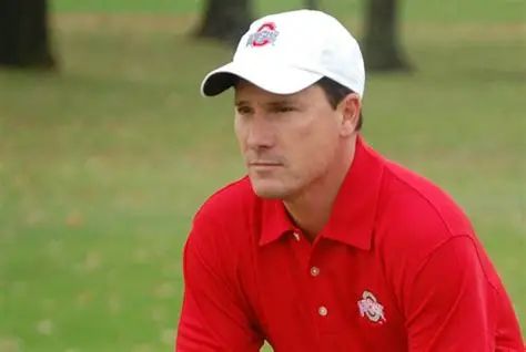 Brad Sparling coaching at Ohio State